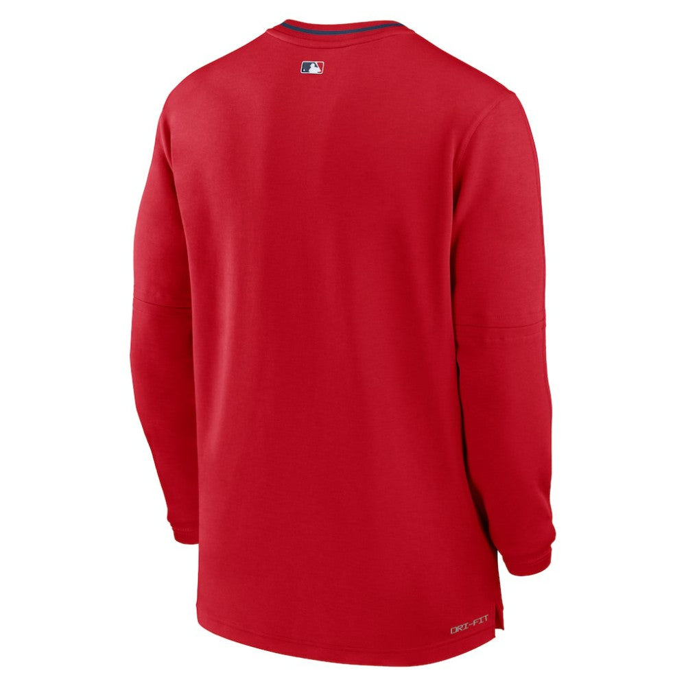 St. Louis Cardinals Authentic Collection Performance Half-Zip Top - Red | Nike