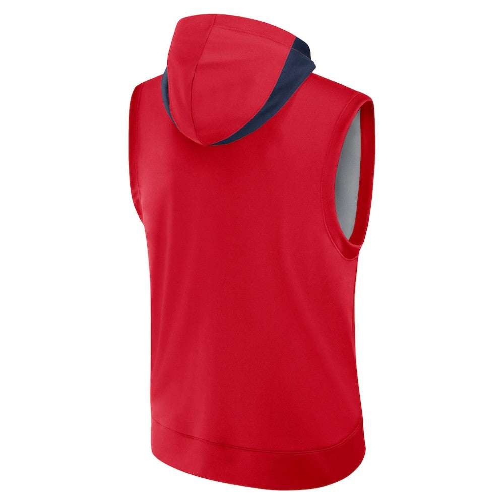 St. Louis Cardinals Authentic Collection Dri-FIT Sleeveless Hoodie - Red | Nike
