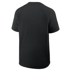 Chicago White Sox Authentic Collection Raglan Short Sleeve Windshirt - Black | Nike