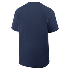 Tampa Bay Rays Authentic Collection Raglan Short Sleeve Windshirt - Navy | Nike