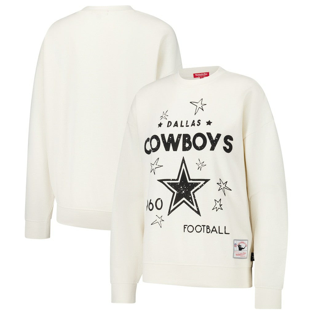 NFL Dallas Cowboys Women's Lightweight 3.0 Logo Pullover Sweatshirt