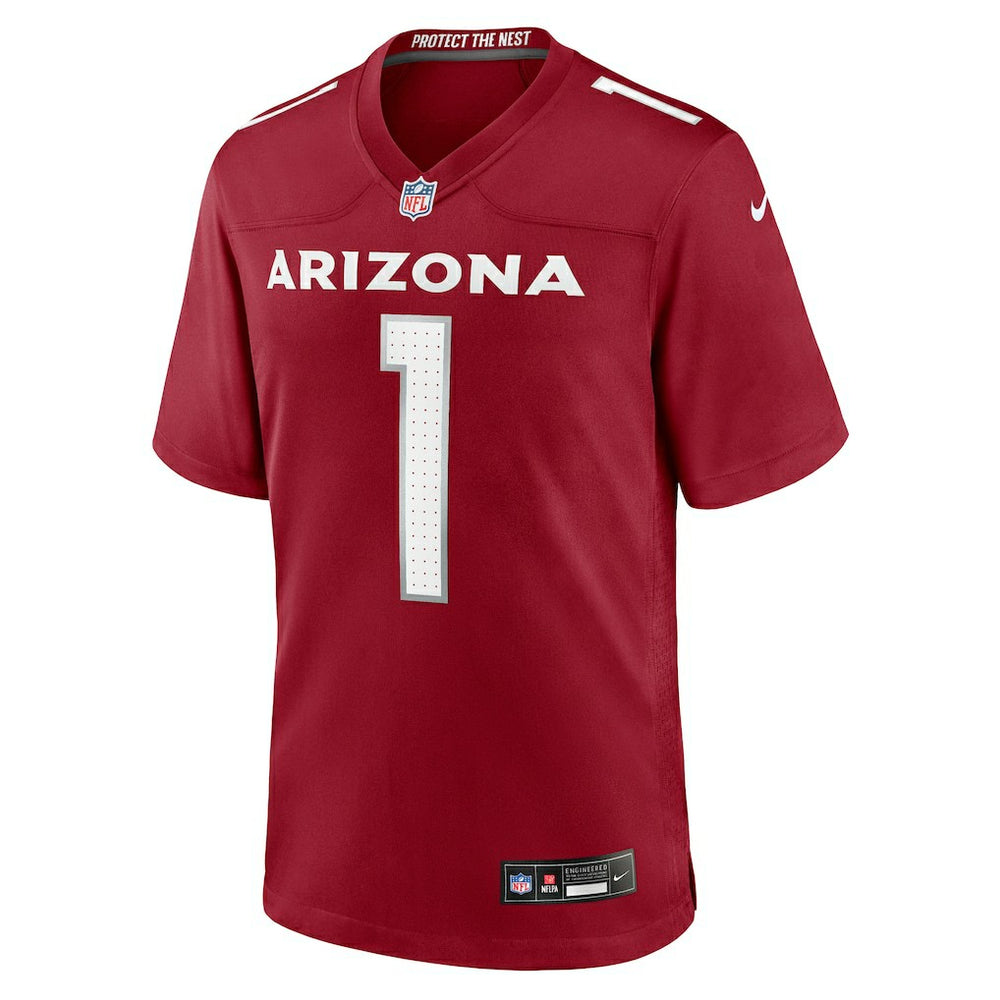 NFL Arizona Cardinals Number 1 Groom  Game Jersey