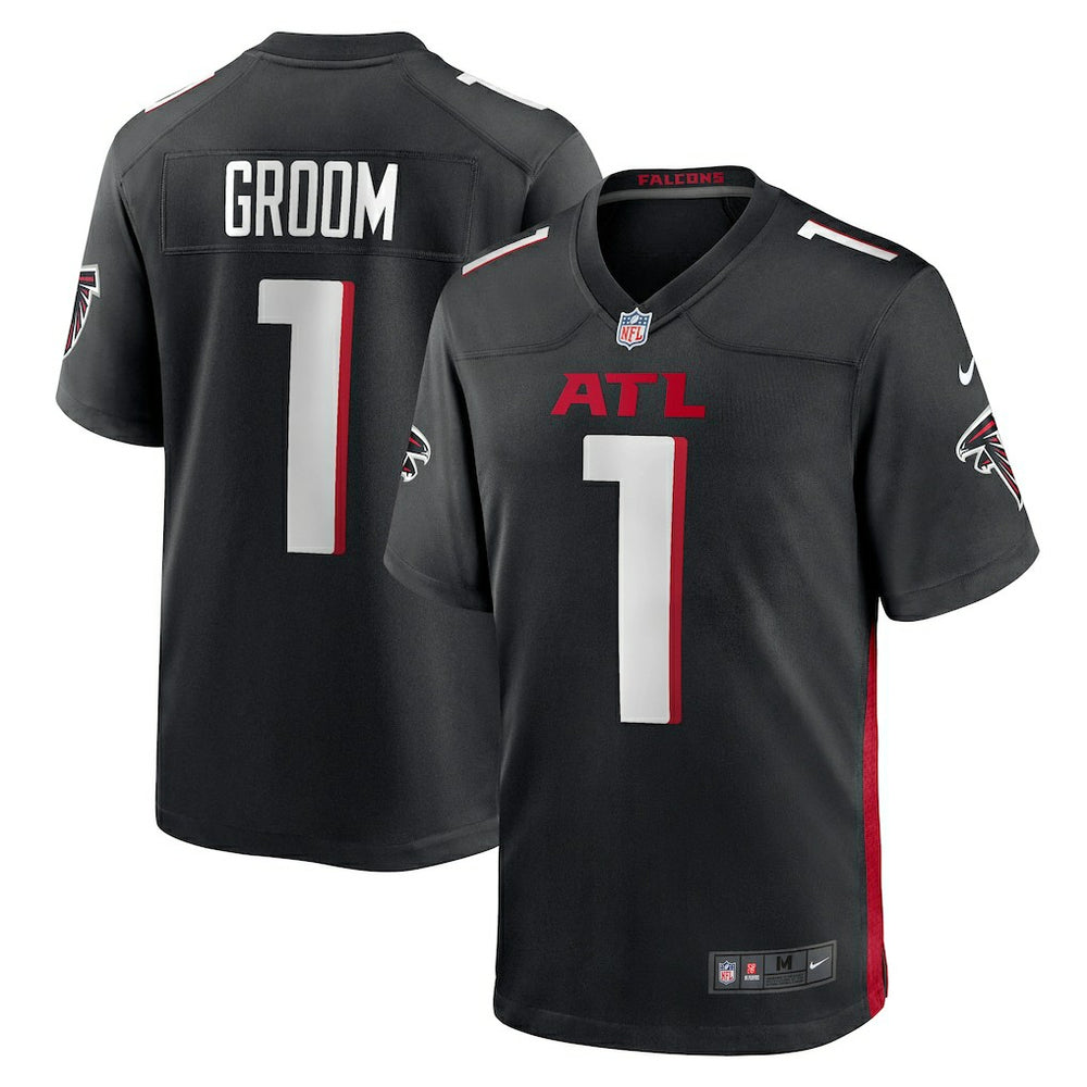 NFL Atlanta Falcons Number 1 Groom  Game Jersey