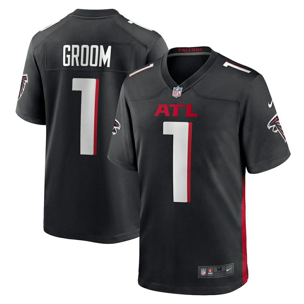 NFL Atlanta Falcons Number 1 Groom  Game Jersey