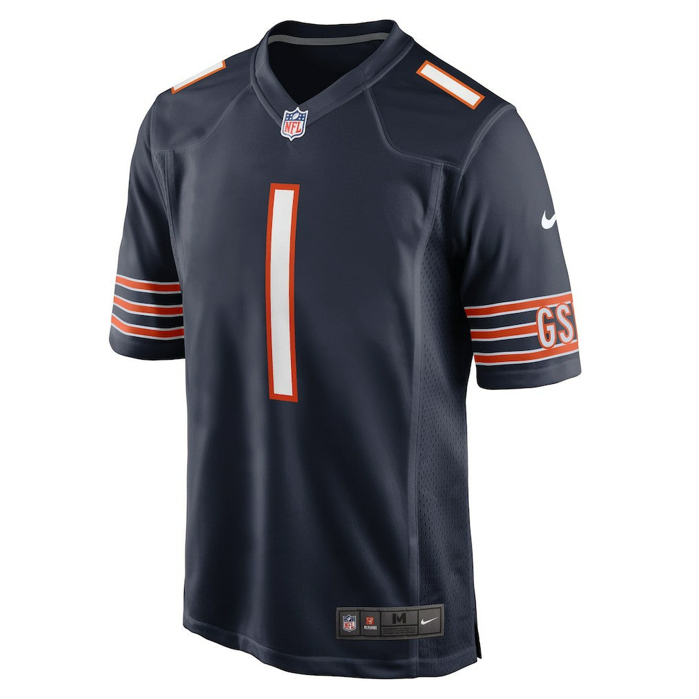NFL Chicago Bears Number 1 Groom  Game Jersey