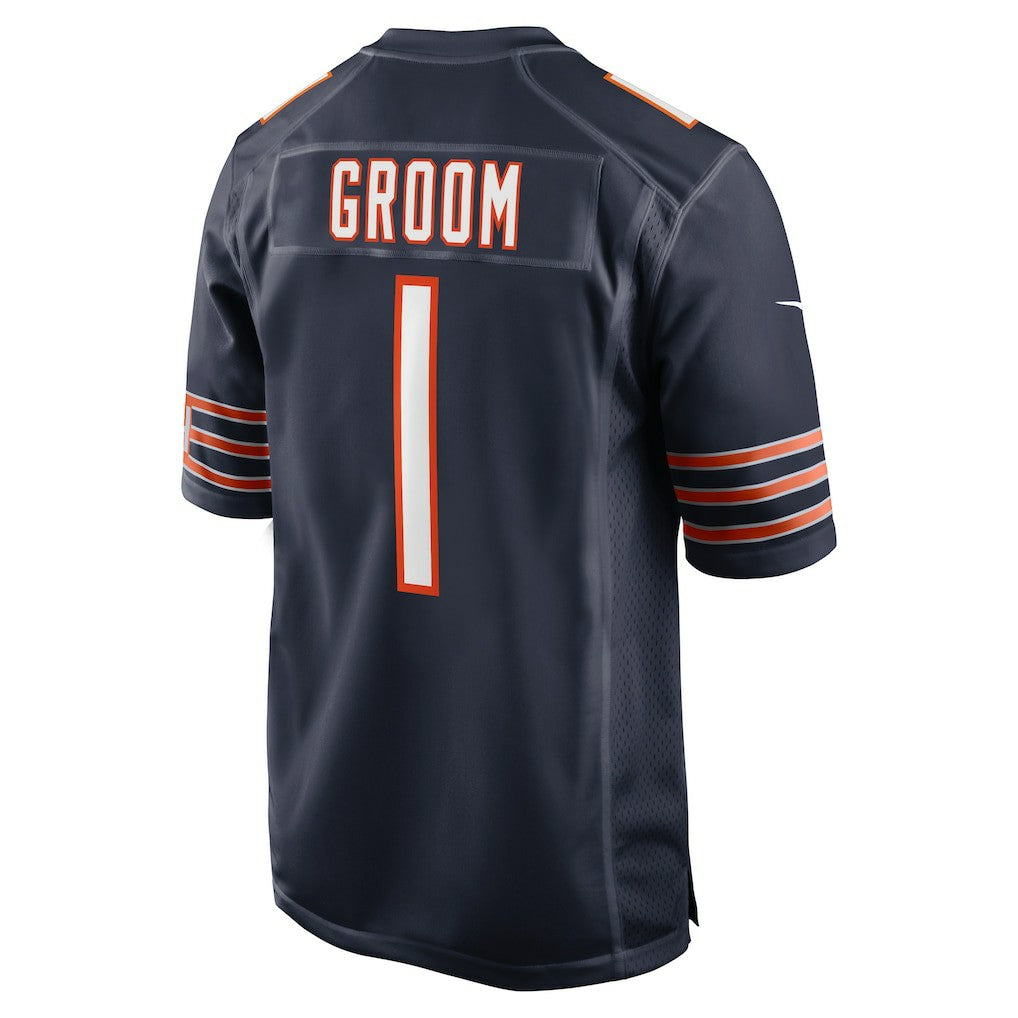 NFL Chicago Bears Number 1 Groom  Game Jersey