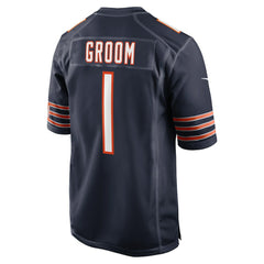 NFL Chicago Bears Number 1 Groom  Game Jersey