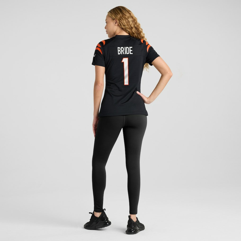 NFL Cincinnati Bengals Number 1 Bride  Women's Game Jersey
