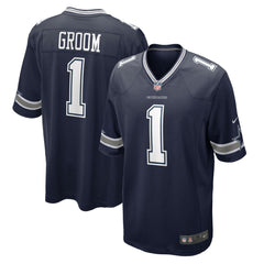 NFL Dallas Cowboys Number 1 Groom  Game Jersey