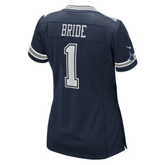 NFL Dallas Cowboys Number 1 Bride  Women's Game Jersey