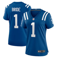 NFL Indianapolis Colts Number 1 Bride  Women's Game Jersey