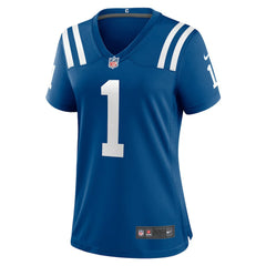 NFL Indianapolis Colts Number 1 Bride  Women's Game Jersey