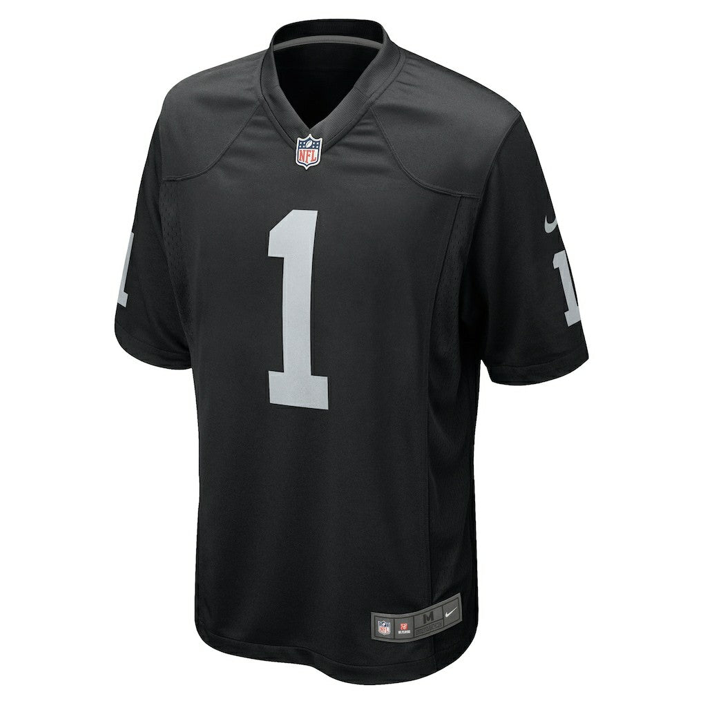 NFL Las Vegas Raiders Number 1 Groom  Game Jersey