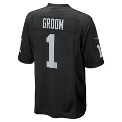 NFL Las Vegas Raiders Number 1 Groom  Game Jersey