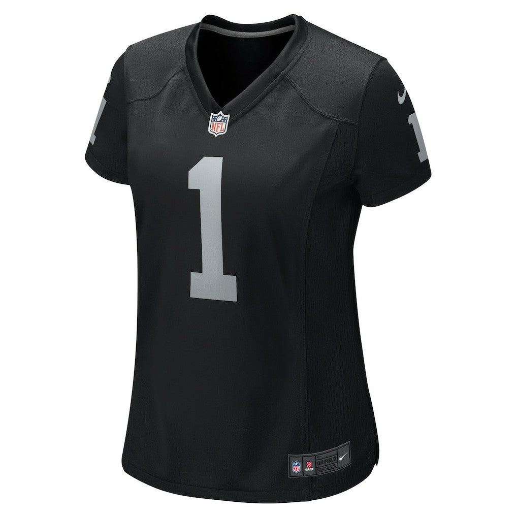 NFL Las Vegas Raiders Number 1 Bride  Women's Game Jersey