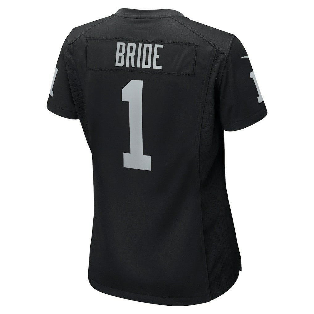 NFL Las Vegas Raiders Number 1 Bride  Women's Game Jersey