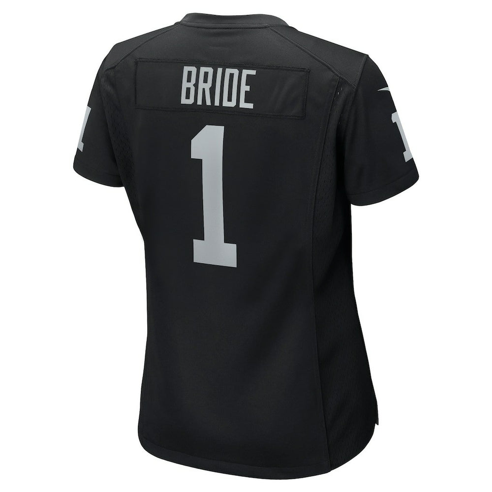 NFL Las Vegas Raiders Number 1 Bride  Women's Game Jersey
