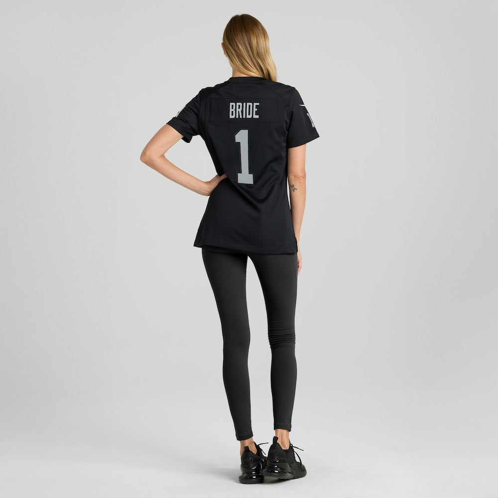 NFL Las Vegas Raiders Number 1 Bride  Women's Game Jersey