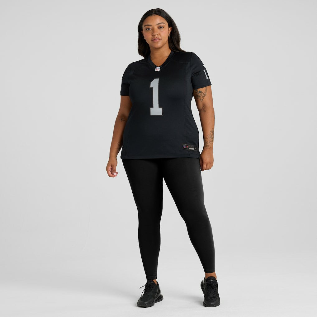 NFL Las Vegas Raiders Number 1 Bride  Women's Game Jersey