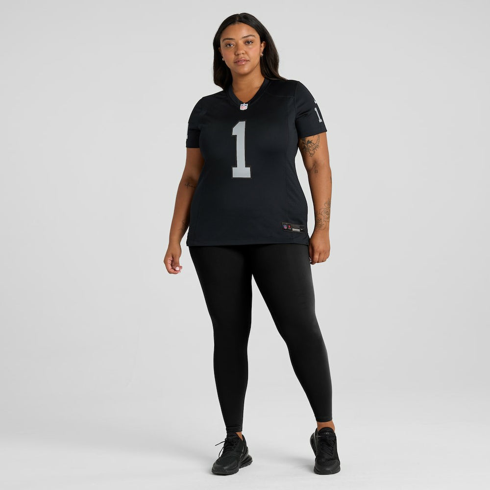 NFL Las Vegas Raiders Number 1 Bride  Women's Game Jersey