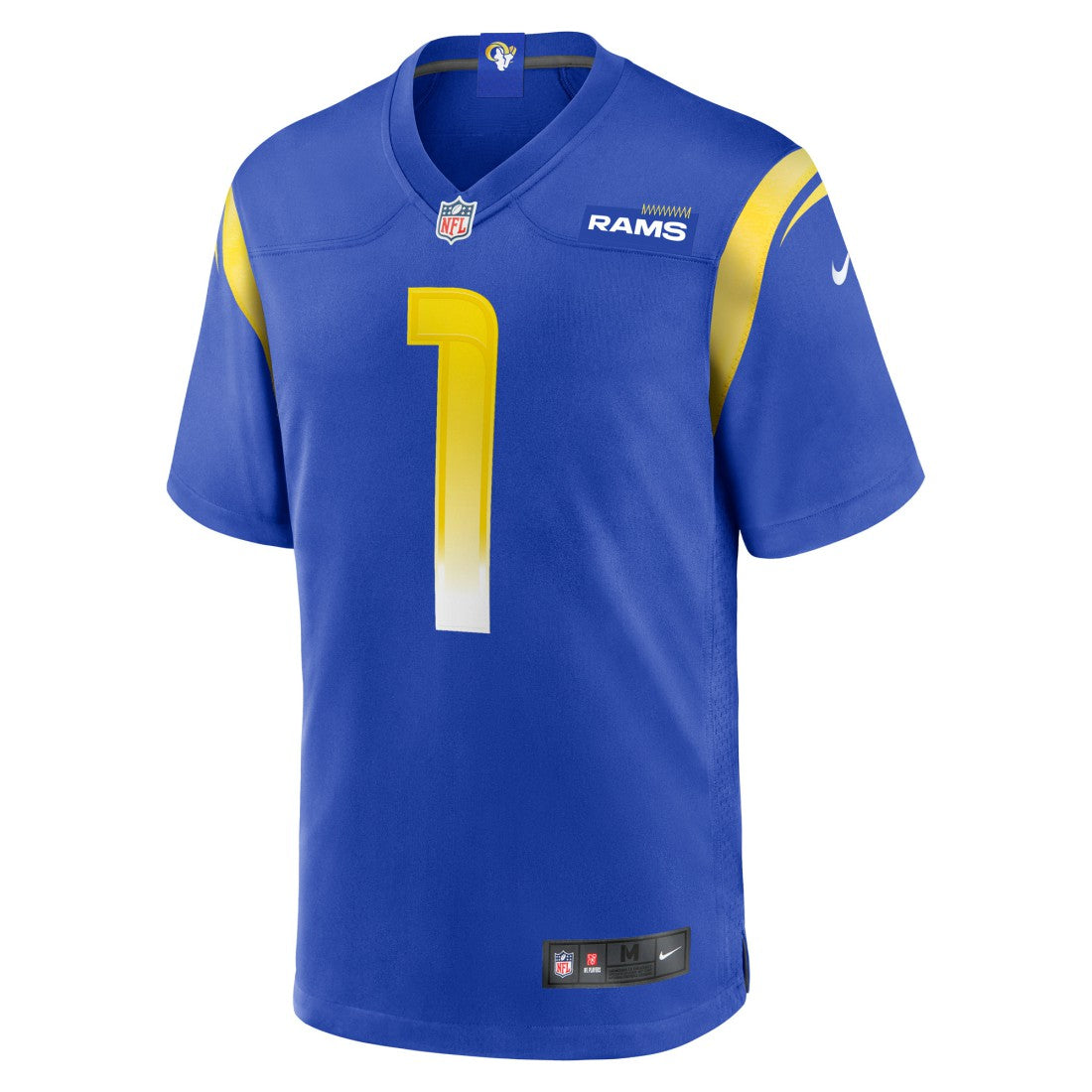 NFL Los Angeles Rams Number 1 Groom  Game Jersey