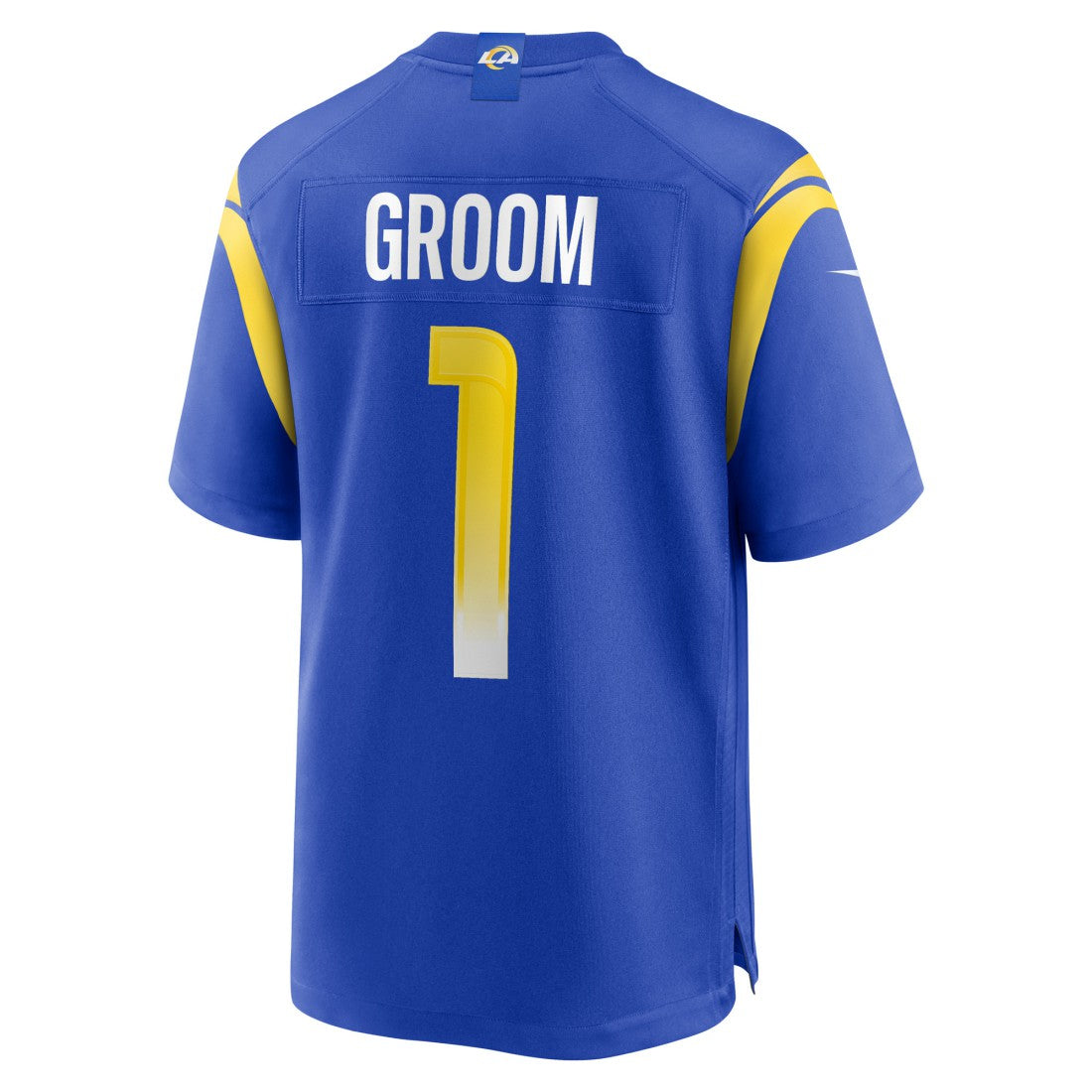 NFL Los Angeles Rams Number 1 Groom  Game Jersey