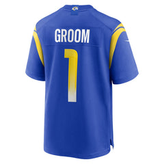 NFL Los Angeles Rams Number 1 Groom  Game Jersey
