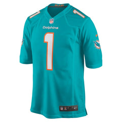 NFL Miami Dolphins Number 1 Groom  Game Jersey