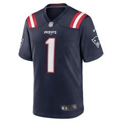 NFL New England Patriots Number 1 Groom  Game Jersey