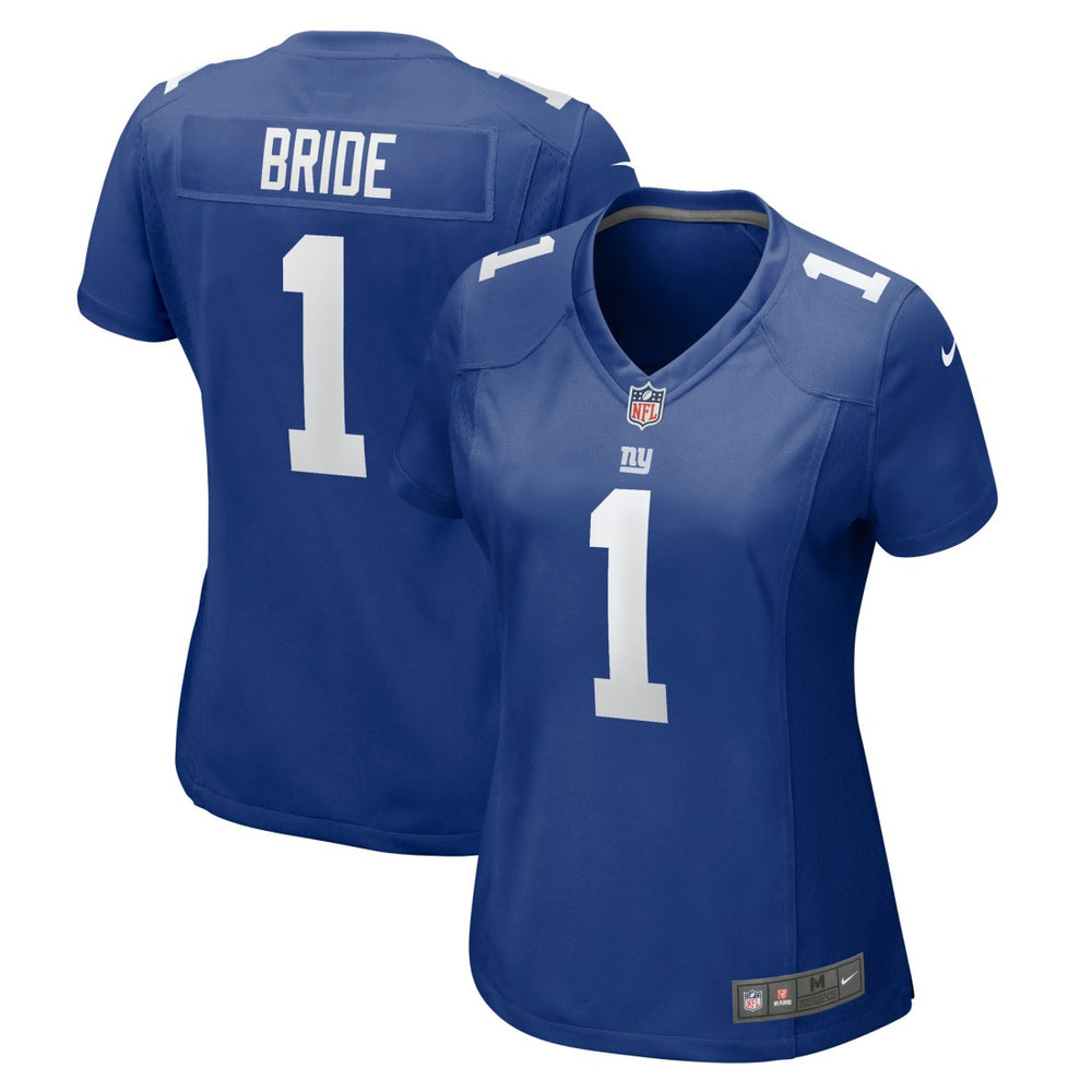 NFL New York Giants Number 1 Bride  Women's Game Jersey