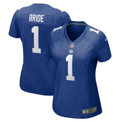 NFL New York Giants Number 1 Bride  Women's Game Jersey