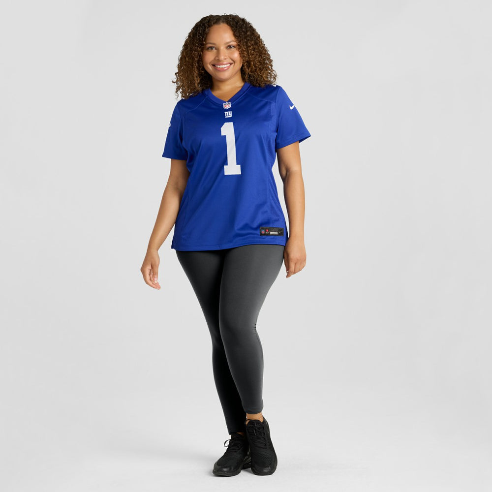 NFL New York Giants Number 1 Bride  Women's Game Jersey