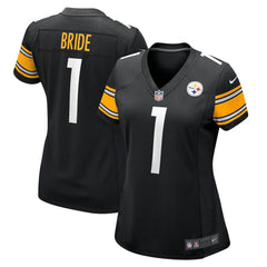 NFL Pittsburgh Steelers Number 1 Bride  Women's Game Jersey