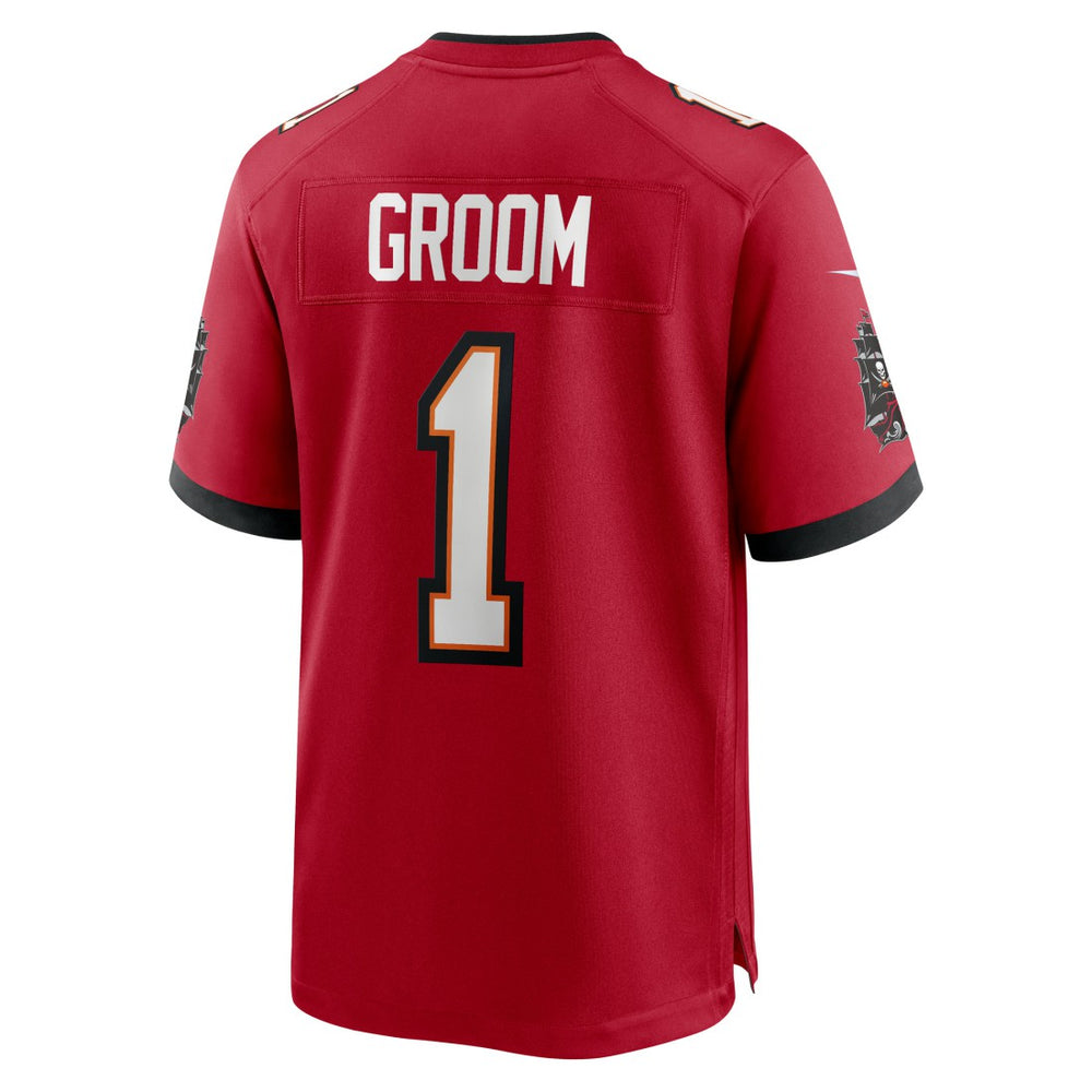 NFL Tampa Bay Buccaneers Number 1 Groom  Game Jersey