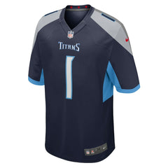 NFL Tennessee Titans Number 1 Groom  Game Jersey