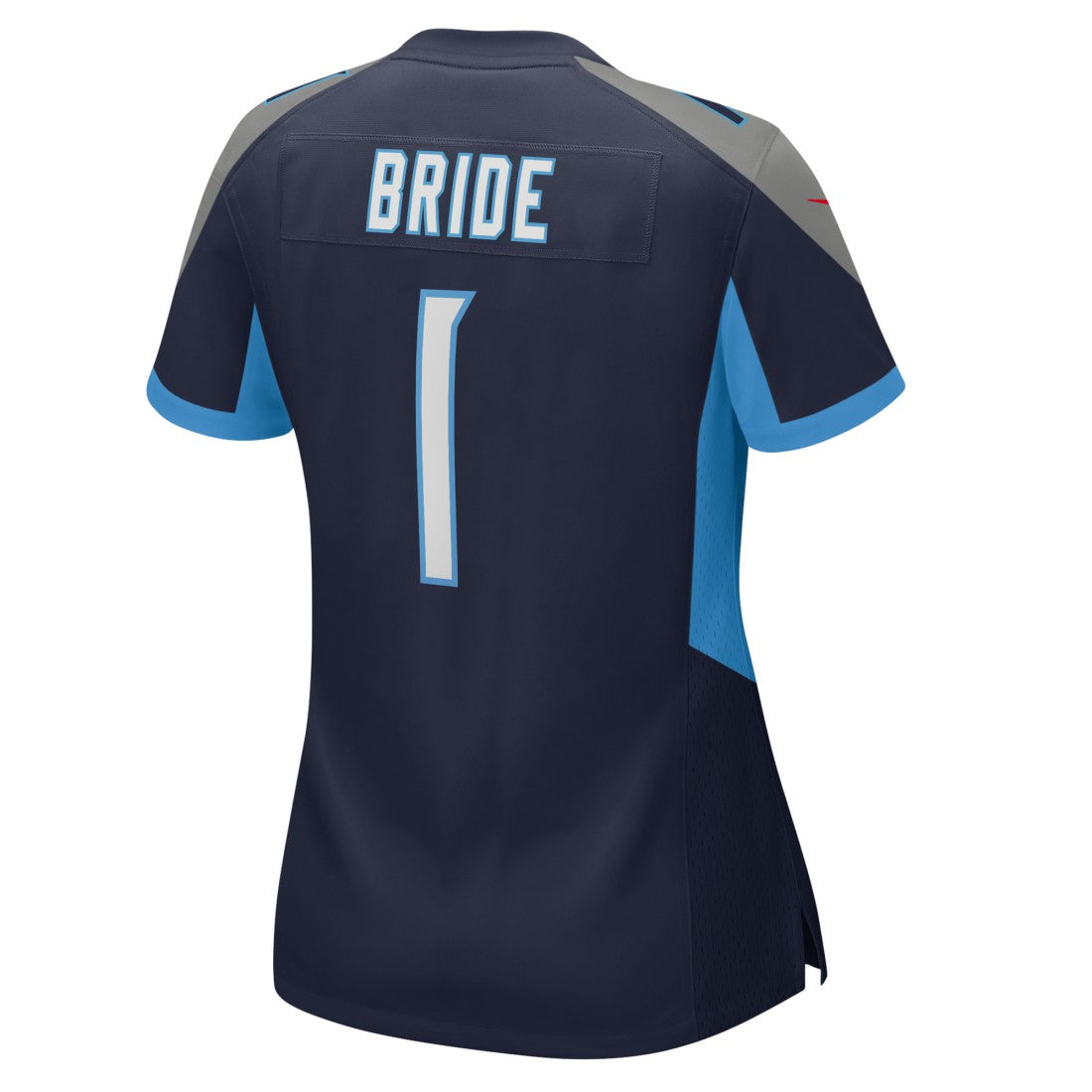NFL Tennessee Titans Number 1 Bride  Women's Game Jersey