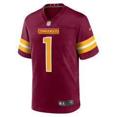 NFL Washington Commanders Number 1 Groom  Game Jersey