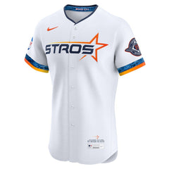 Houston Astros 2025 City Connect Elite Jersey - White | Nike