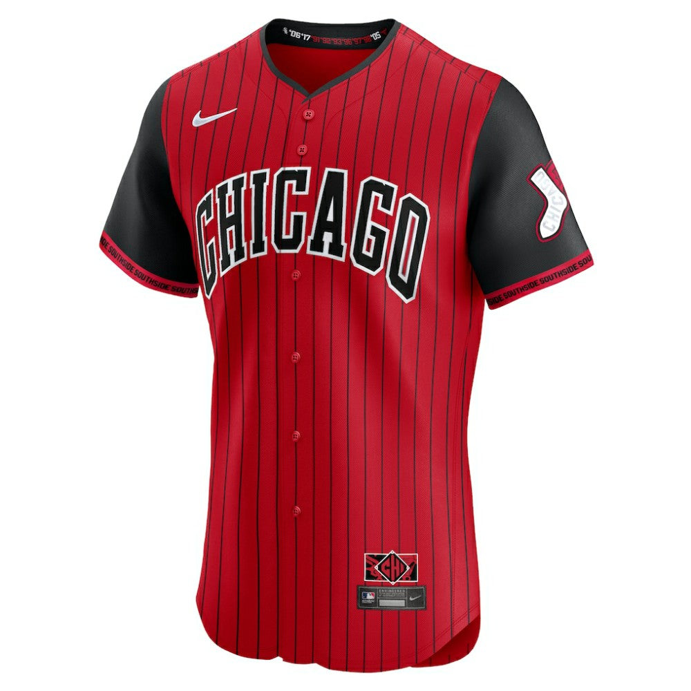 Chicago White Sox 2025 City Connect Elite Jersey - Red/Black | Nike