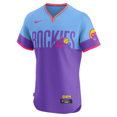 Colorado Rockies 2025 City Connect Elite Jersey - Purple | Nike