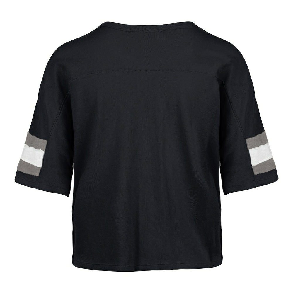 NFL Dallas Cowboys '47 Women's Double Header Scout Cropped V-Neck T-Shirt