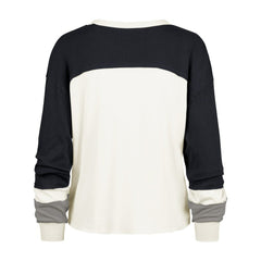 NFL Dallas Cowboys '47 Women's Double Header Curve Raglan Long Sleeve Crop Top