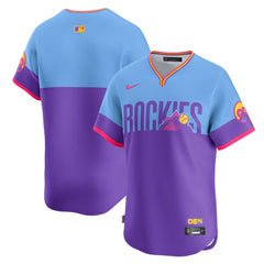 Colorado Rockies 2025 City Connect Limited Jersey - Purple/Light Blue | Nike