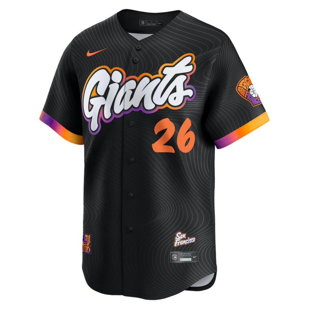 Matt Chapman San Francisco Giants 2025 City Connect Limited Jersey - Anthracite | Nike