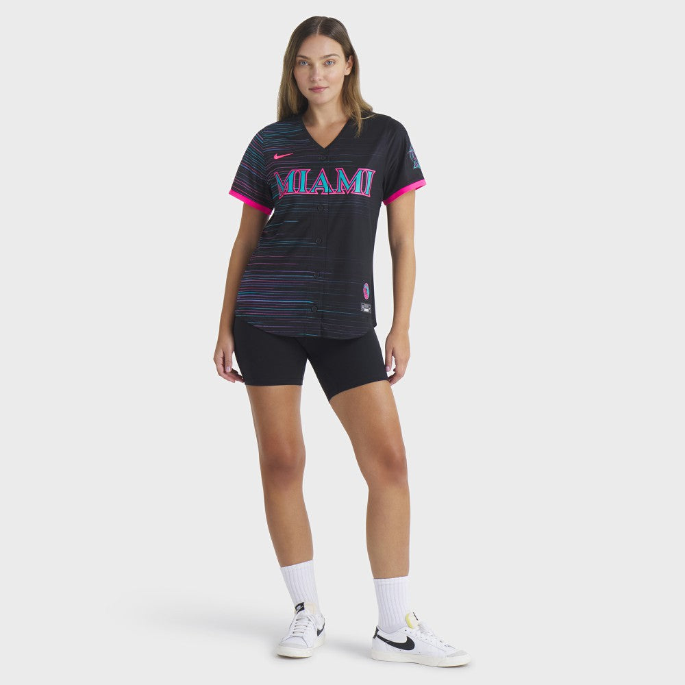 Miami Marlins Women's 2025 City Connect Limited Jersey - Black | Nike