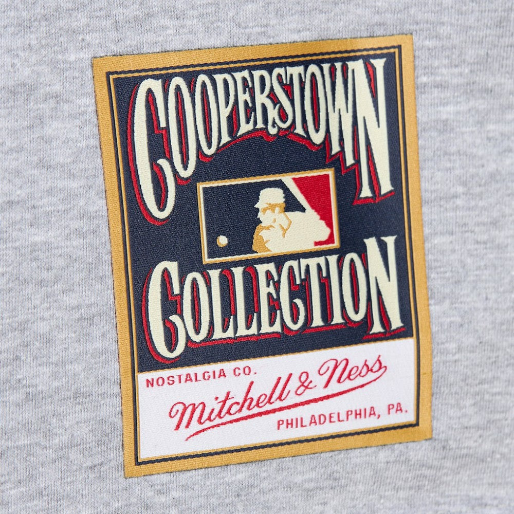 Chipper Jones Atlanta Braves Cooperstown Collection Player T-Shirt - Heather Gray | Mitchell & Ness
