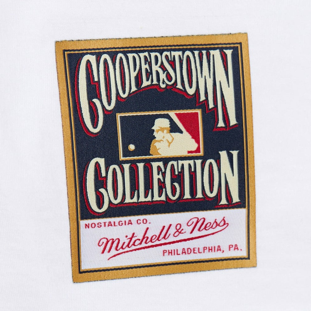 Jackie Robinson Los Angeles Dodgers Cooperstown Collection Player T-Shirt - White | Mitchell & Ness