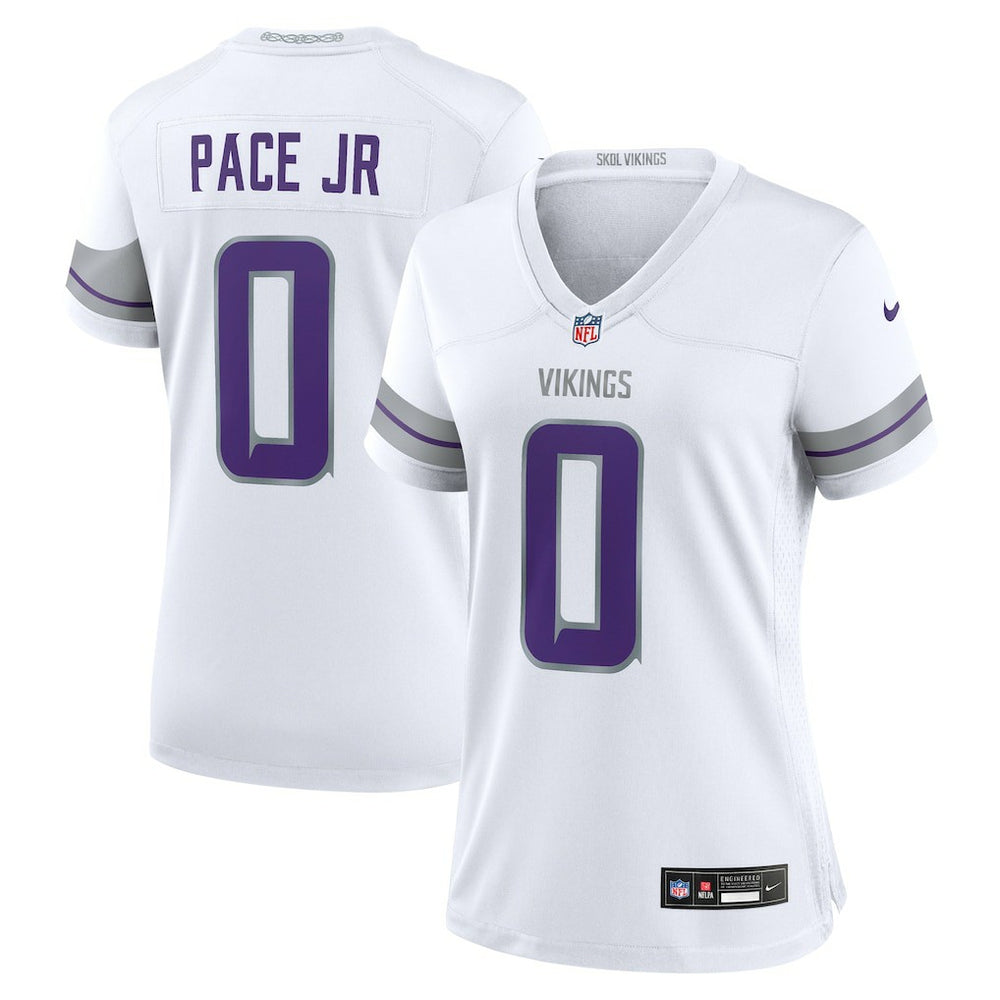 NFL Minnesota Vikings Ivan Pace Jr  Women's Alternate Game Jersey