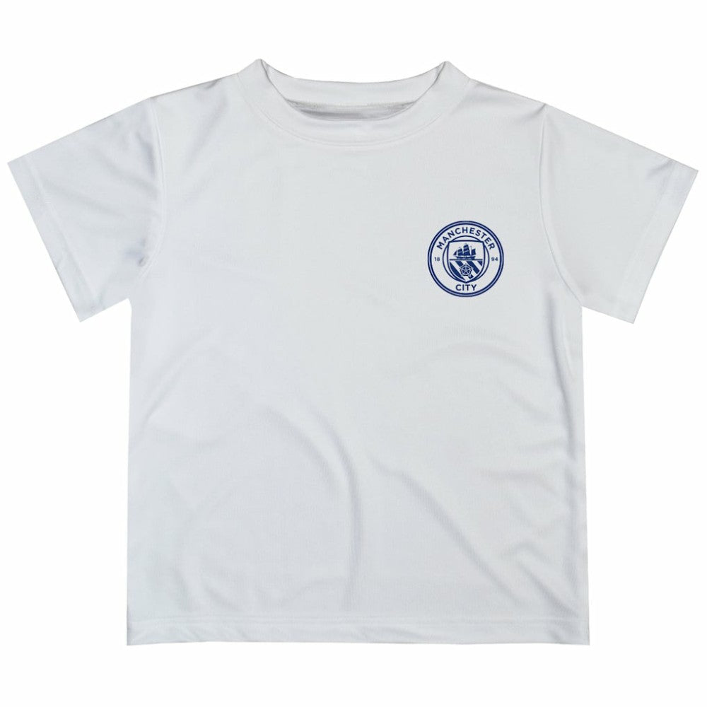 Manchester City Vive La Fete Youth Impressions Artwork T-Shirt / Soccer Sale
