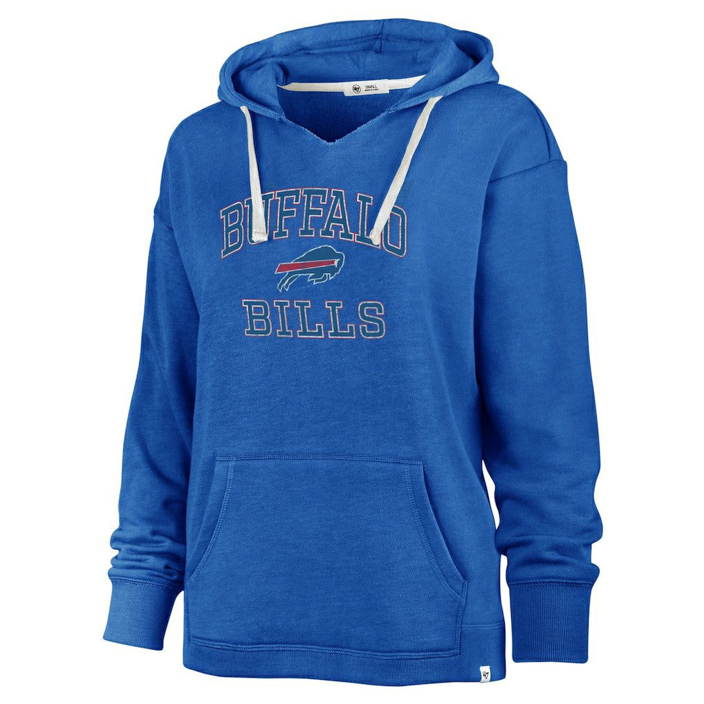 NFL Buffalo Bills '47 Women's Plus Size Clarity Kennedy Pullover Hoodie